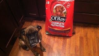 Ol' Roy Complete Nutrition Dog Food Review - Youtube