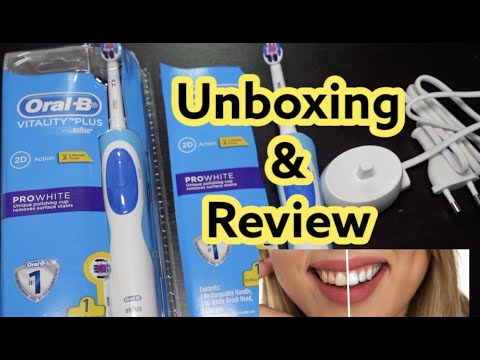 Oral B Vitality Plus 2d Action Pro White | Unboxing and Review