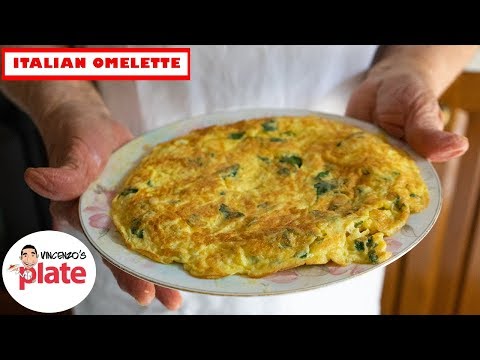 MOUTHWATERING ITALIAN OMELETTE | How to Make Egg Omelette | Frittata Recipe